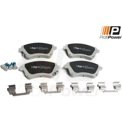 Sada brzdových platničiek kotúčovej brzdy ProfiPower 1B1246