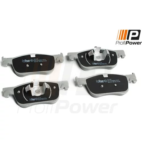 Sada brzdových platničiek kotúčovej brzdy ProfiPower 1B1248