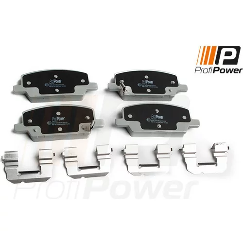 Sada brzdových platničiek kotúčovej brzdy ProfiPower 1B1275