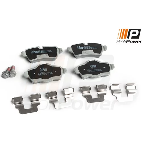 Sada brzdových platničiek kotúčovej brzdy ProfiPower 1B2154