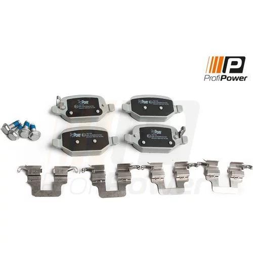Sada brzdových platničiek kotúčovej brzdy ProfiPower 1B2196