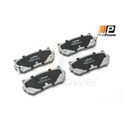 Sada brzdových platničiek kotúčovej brzdy ProfiPower 1B2127