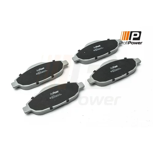 Sada brzdových platničiek kotúčovej brzdy 1B1105 /ProfiPower/ - obr. 1
