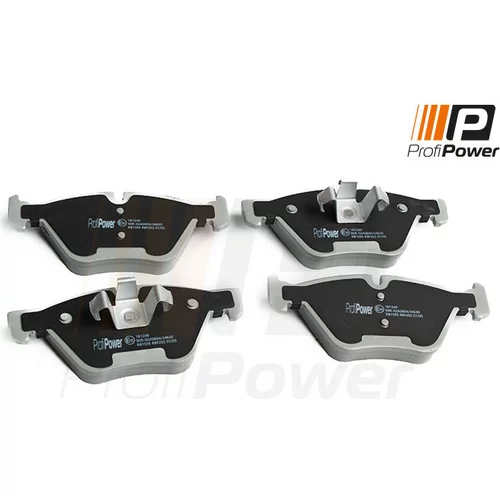 Sada brzdových platničiek kotúčovej brzdy ProfiPower 1B1249