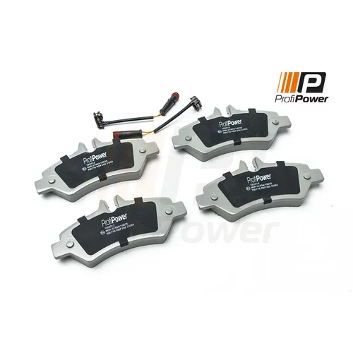 Sada brzdových platničiek kotúčovej brzdy ProfiPower 1B2012