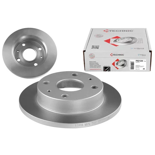 Brzdový kotúč PROTECHNIC PRD1205