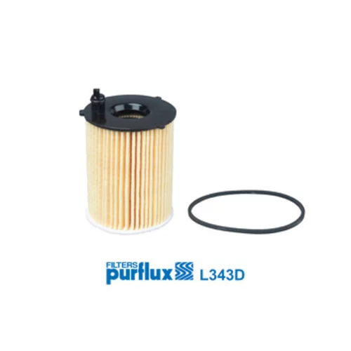 Olejový filter L343D /Purflux/ - obr. 1