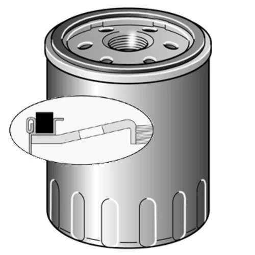 Olejový filter PURFLUX LS187