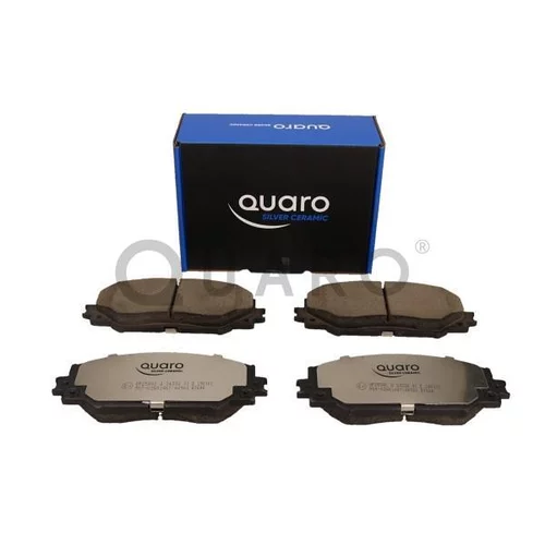 Sada brzdových platničiek kotúčovej brzdy QP2599C /QUARO/ - obr. 1