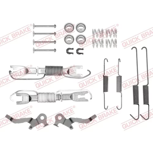 Sada príslušenstva brzdovej čeľuste QUICK BRAKE 105-0002S