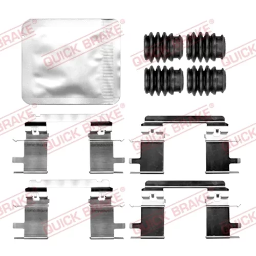Sada príslušenstva obloženia kotúčovej brzdy 109-0215 (Quick Brake)