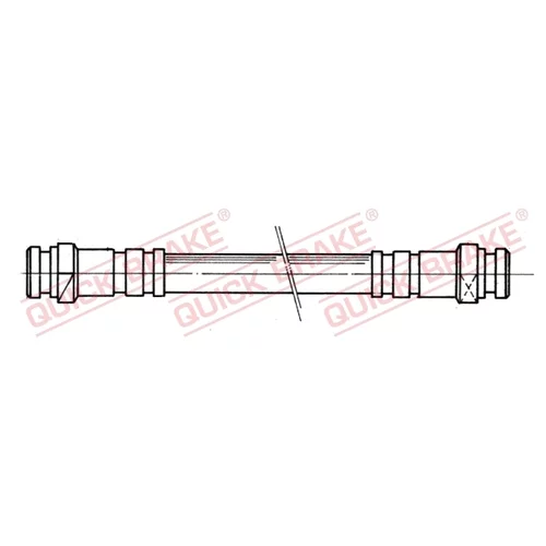 Brzdová hadica QUICK BRAKE 22.007