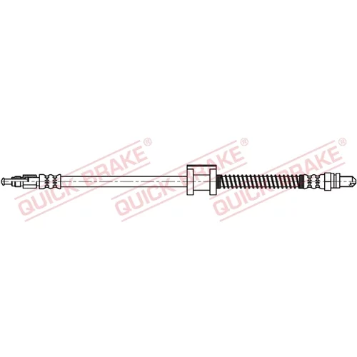 Brzdová hadica QUICK BRAKE 42.923