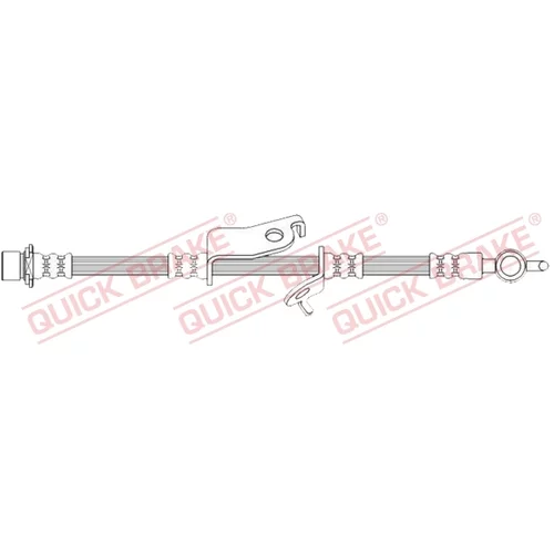 Brzdová hadica QUICK BRAKE 50.727