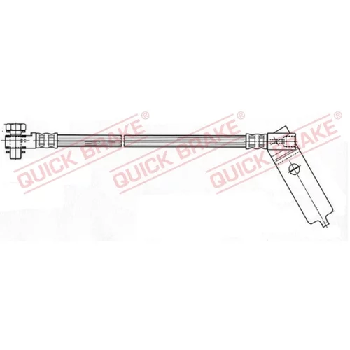 Brzdová hadica QUICK BRAKE 59.978X