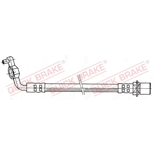 Brzdová hadica Quick Brake 50.034