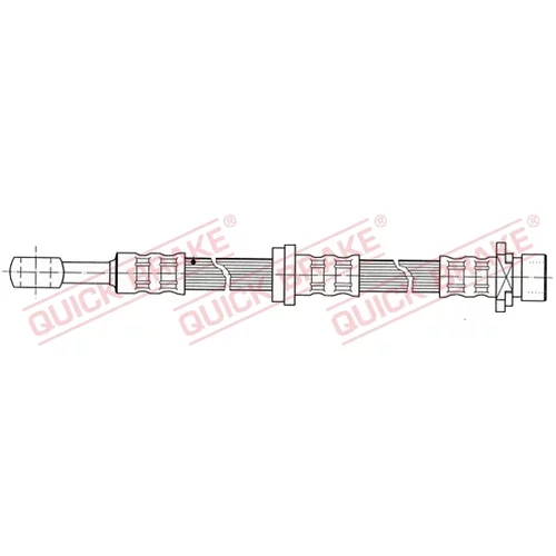 Brzdová hadica QUICK BRAKE 58.952