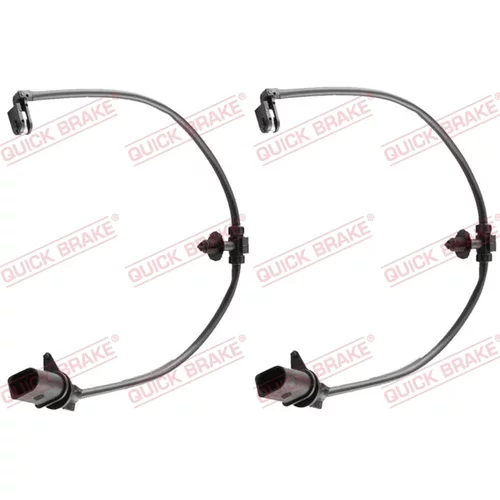 Výstražný kontakt opotrebenia brzdového obloženia QUICK BRAKE WS 0493 A