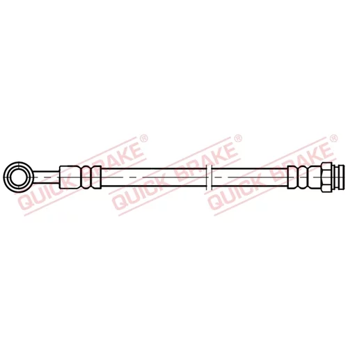 Brzdová hadica QUICK BRAKE 50.077
