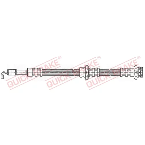 Brzdová hadica QUICK BRAKE 58.991