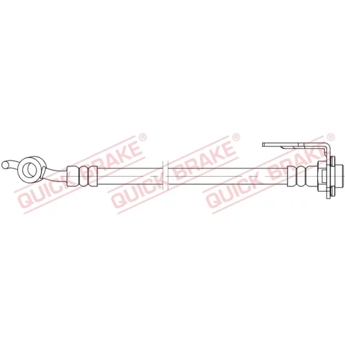Brzdová hadica QUICK BRAKE 58.854