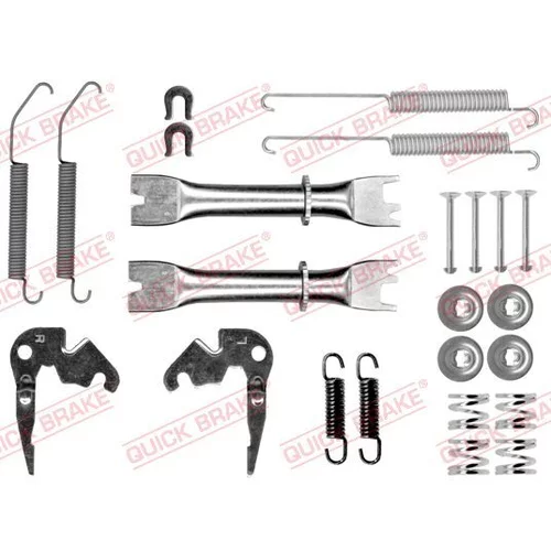 Sada príslušenstva brzdovej čeľuste QUICK BRAKE 105-0033S-02
