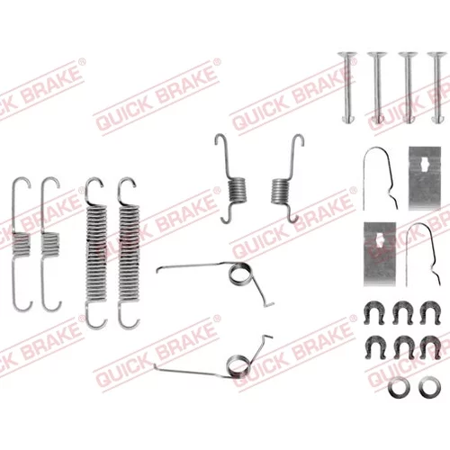 Sada príslušenstva brzdovej čeľuste QUICK BRAKE 105-0693