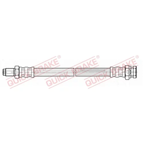 Brzdová hadica QUICK BRAKE 37.028