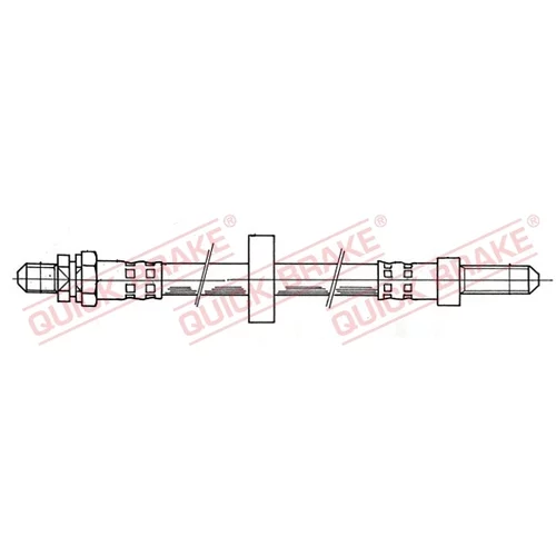 Brzdová hadica QUICK BRAKE 42.015