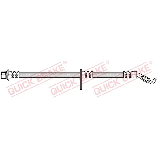 Brzdová hadica QUICK BRAKE 50.715