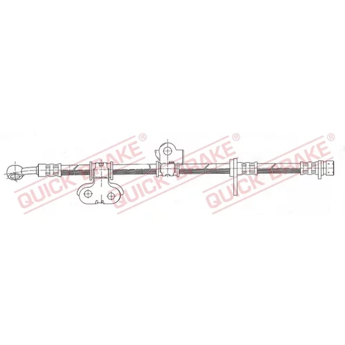 Brzdová hadica QUICK BRAKE 59.980