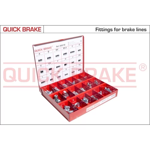 Sortiment armatúr 0001B (Quick Brake)