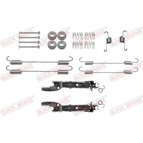 Sada príslušenstva brzdovej čeľuste QUICK BRAKE 105-0057S