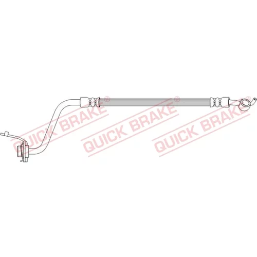 Brzdová hadica QUICK BRAKE 50.738