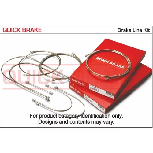 Sada brzdových trubiek QUICK BRAKE CU-CI731