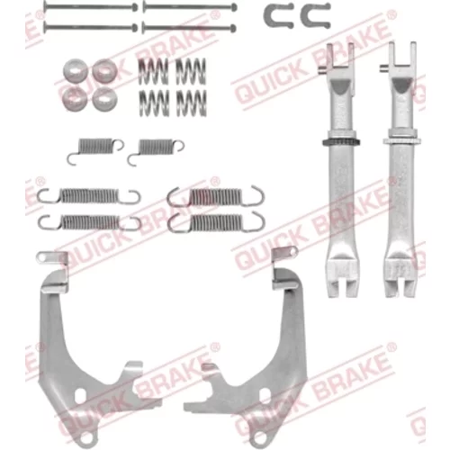 Sada príslušenstva brzdovej čeľuste QUICK BRAKE 105-0870S