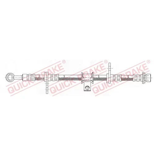Brzdová hadica QUICK BRAKE 58.907