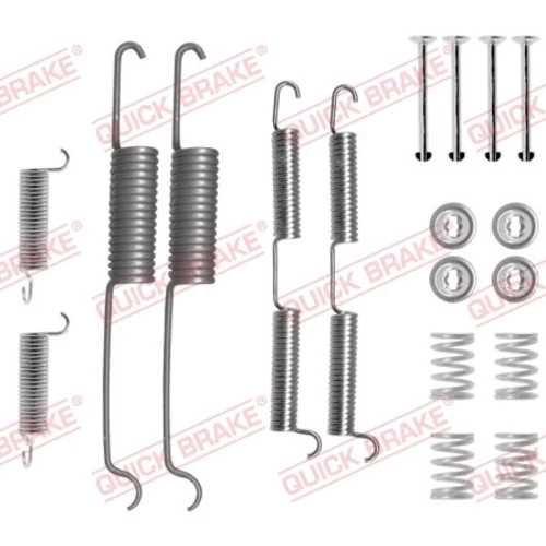 Sada príslušenstva brzdovej čeľuste 105-0687 (Quick Brake)
