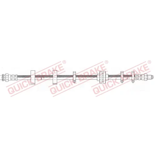 Brzdová hadica QUICK BRAKE 32.912