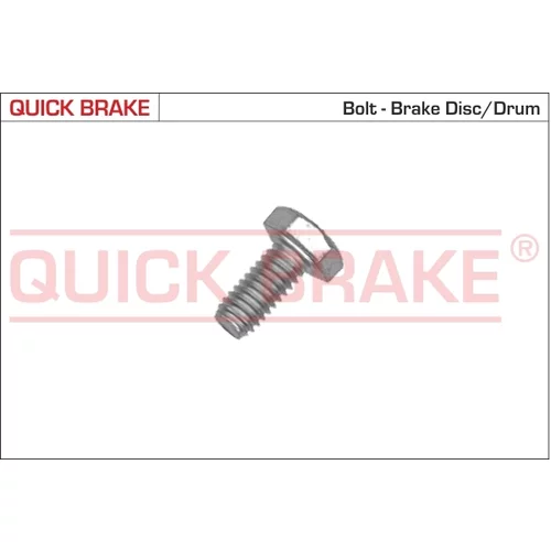 Skrutka brzdového kotúča QUICK BRAKE 4904