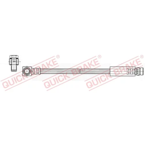 Brzdová hadica QUICK BRAKE 50.309X
