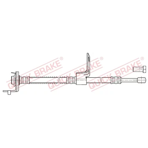 Brzdová hadica QUICK BRAKE 50.856X