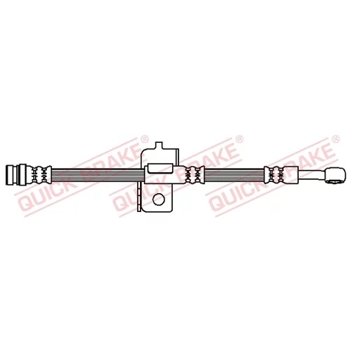 Brzdová hadica QUICK BRAKE 50.895