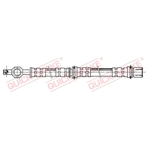 Brzdová hadica QUICK BRAKE 50.932