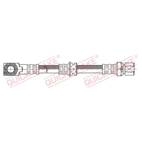 Brzdová hadica QUICK BRAKE 50.975