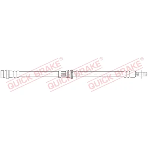 Brzdová hadica QUICK BRAKE 58.898