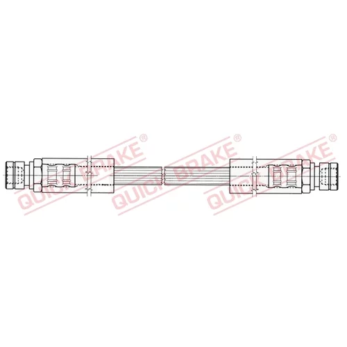 Brzdová hadica QUICK BRAKE 22.412