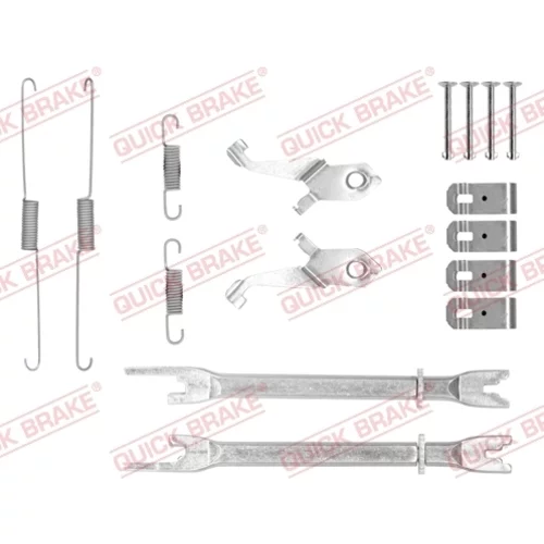 Sada príslušenstva brzdovej čeľuste QUICK BRAKE 105-0888S