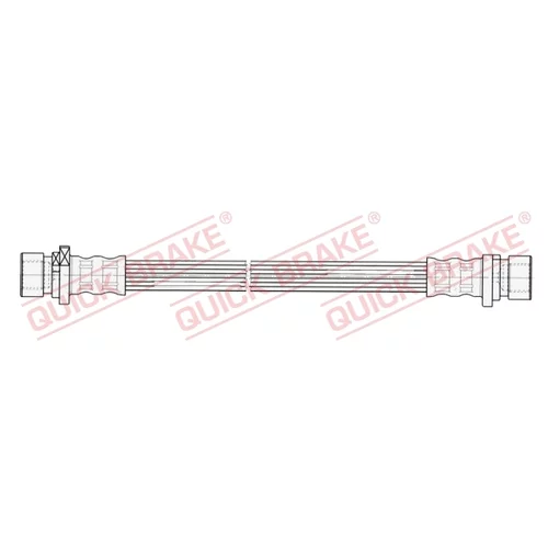 Brzdová hadica QUICK BRAKE 25.024