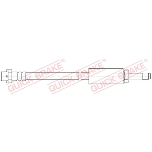 Brzdová hadica QUICK BRAKE 32.129